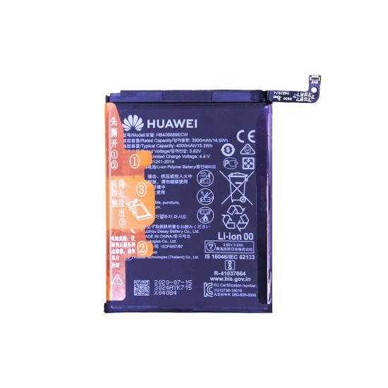 Batería HB396689ECW/HB406689ECW para Huawei Ascend MHA-L09/Y7 2019/Y9 2018/Mate 9/Mate 9 Pro/Y7 Enjoy 7 Plus 4000mAh